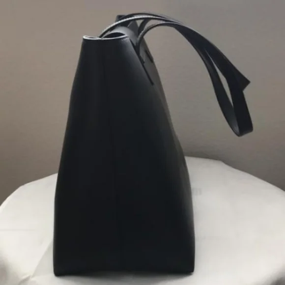 ROBERTO CAVALLI Black Leather Tote